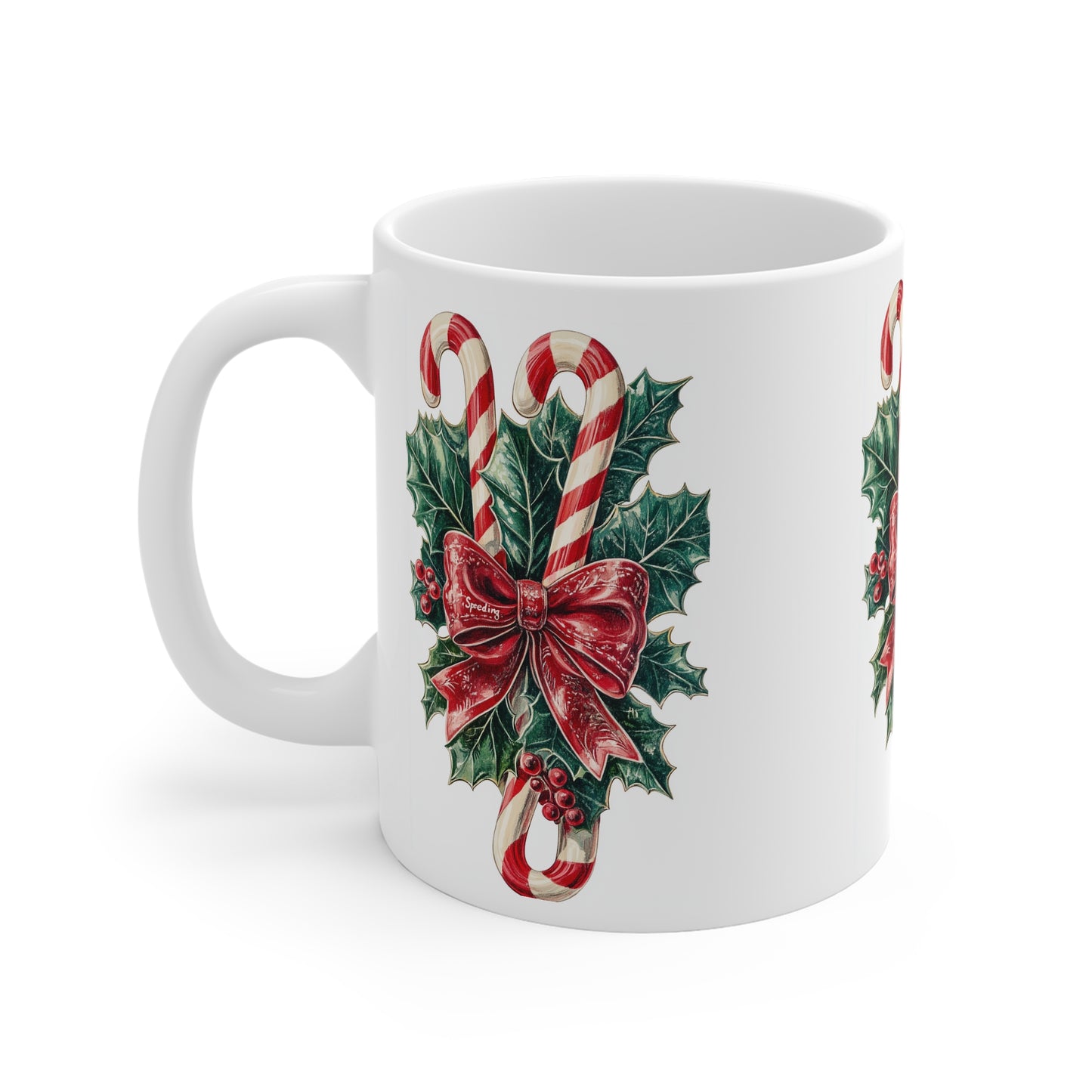 Christmas candy 11oz White Mug