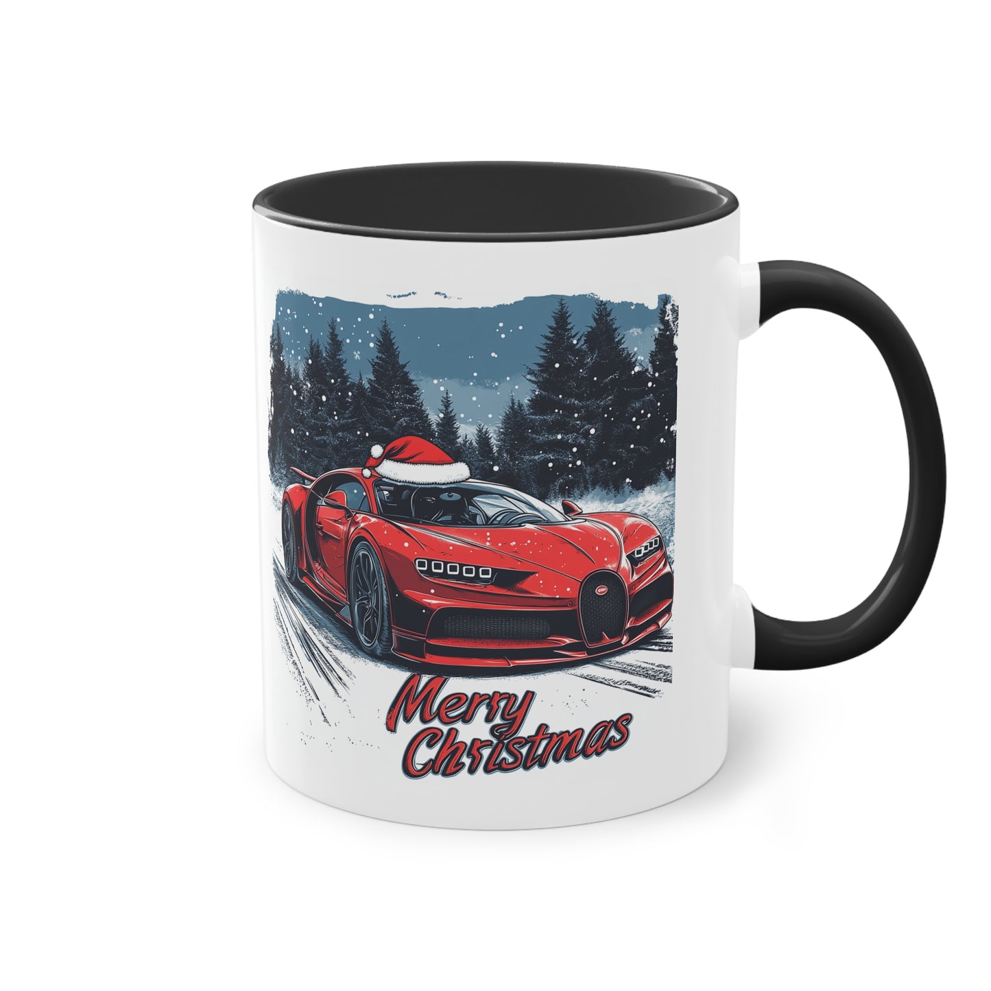 Merry Chirstmas Buggati Chiron Coffee Mug