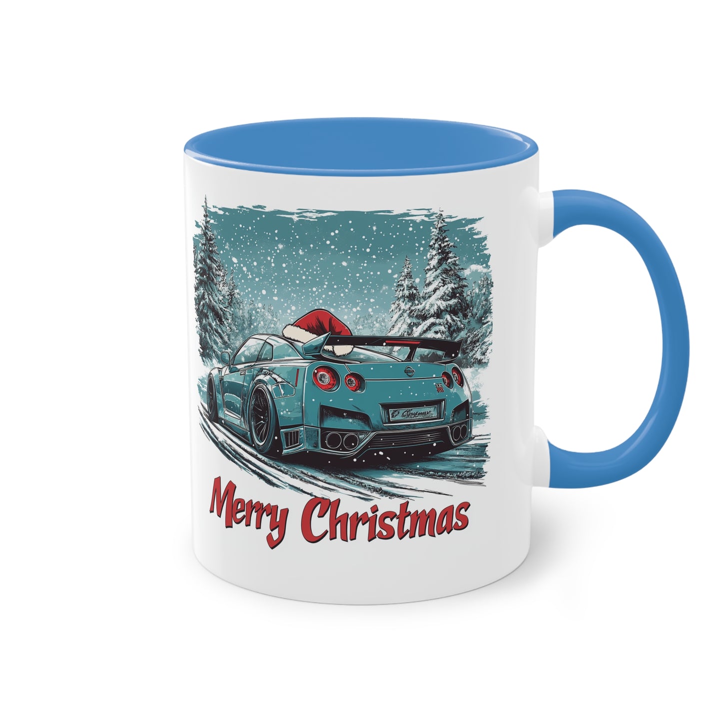 Merry Chirstmas Nissa GTR-35 Coffee Mug