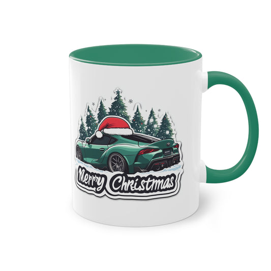 Merry Christmas Toyota Supra GR  Coffee Mug