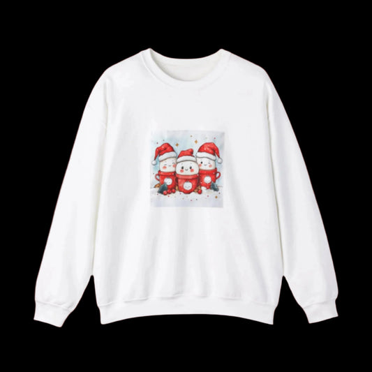 3 cute snowfalls Crewneck Sweatshirt