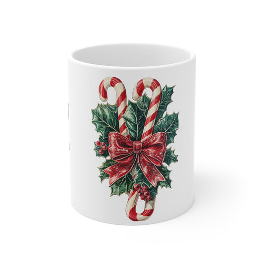 Christmas candy 11oz White Mug