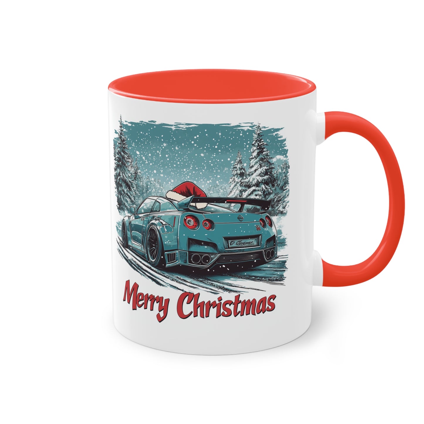 Merry Chirstmas Nissa GTR-35 Coffee Mug