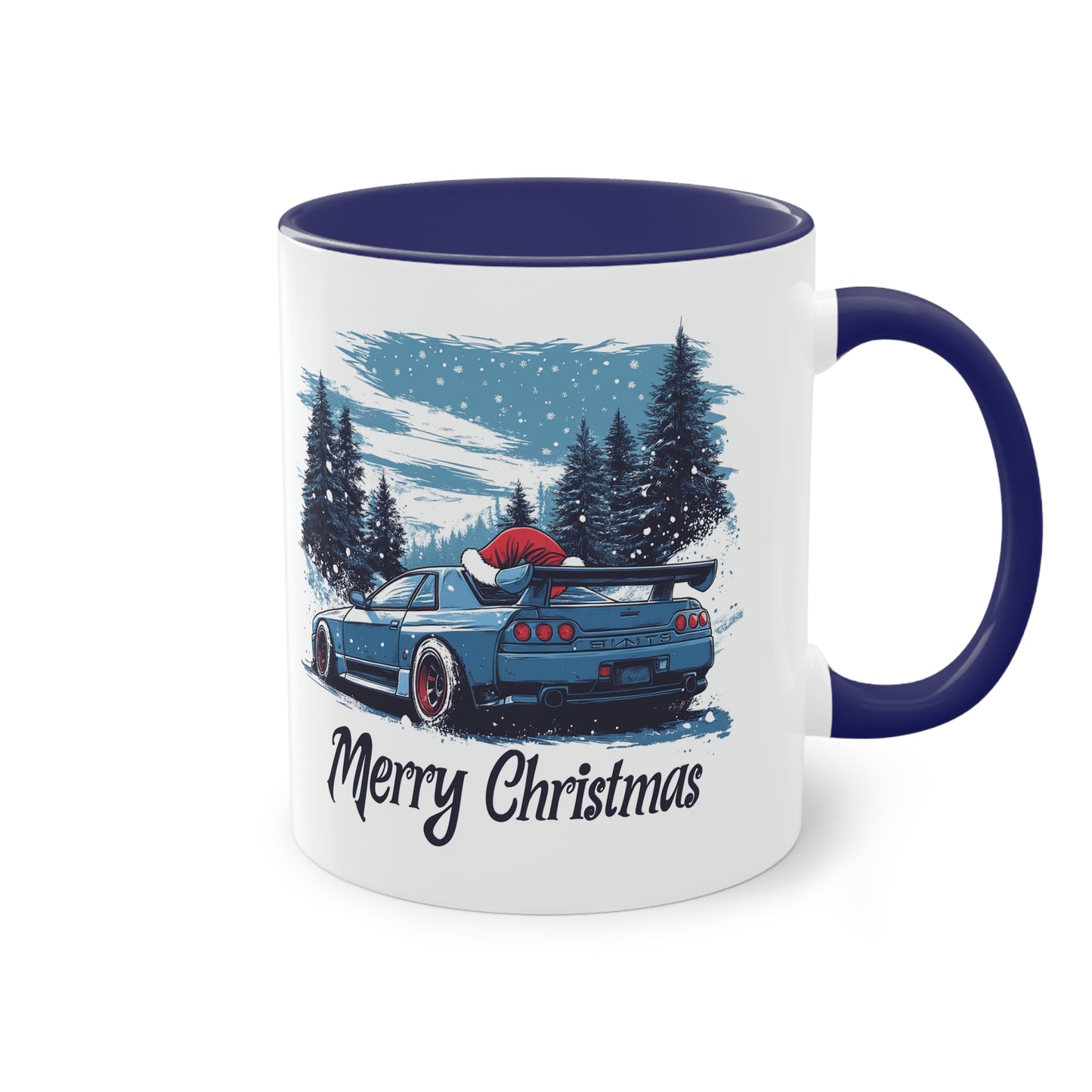 Merry Christmast Nissan GTR-R32 Coffee Mug