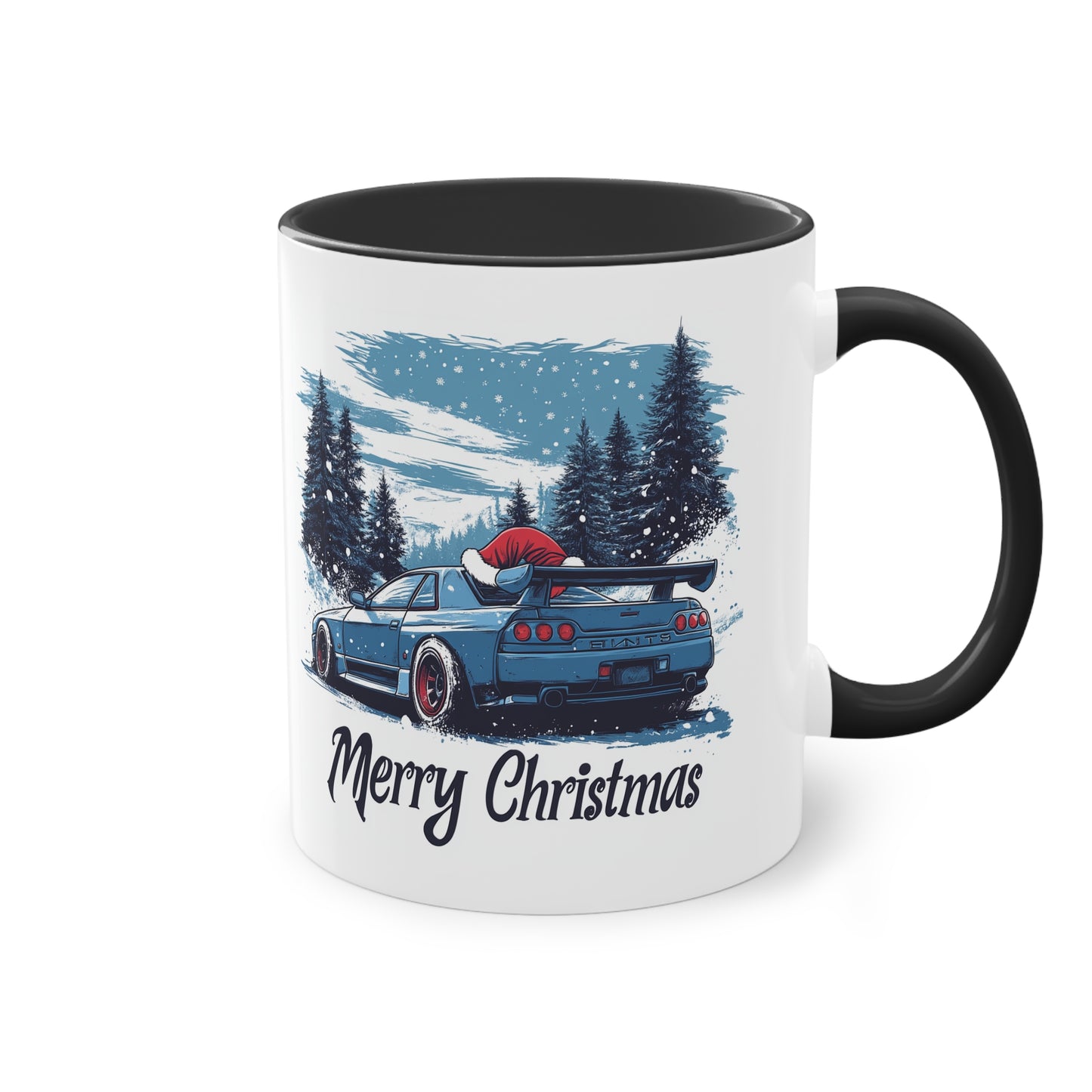 Merry Christmast Nissan GTR-R32 Coffee Mug