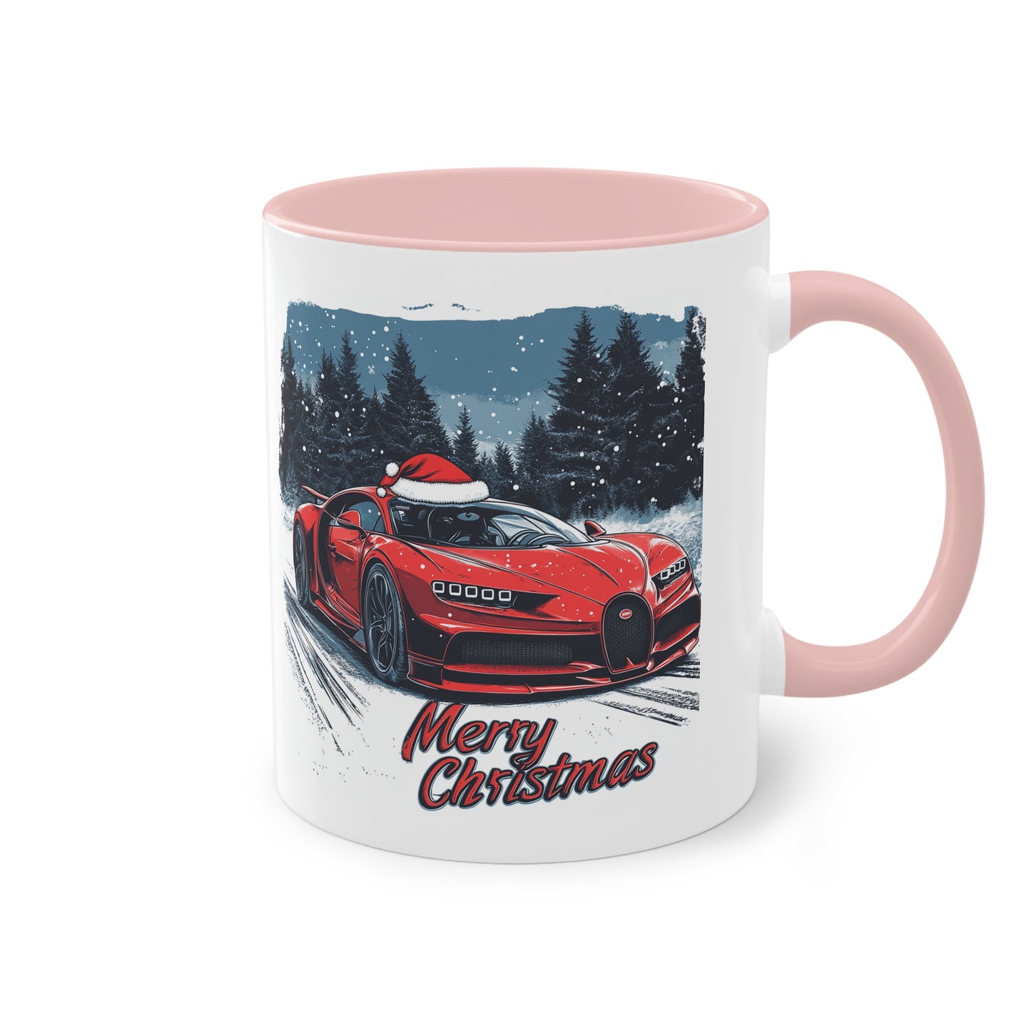 Merry Chirstmas Buggati Chiron Coffee Mug