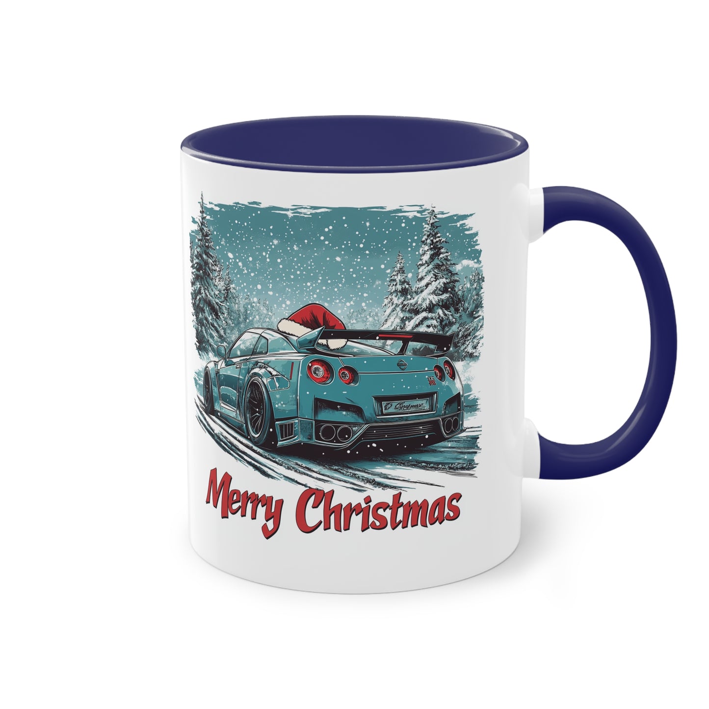 Merry Chirstmas Nissa GTR-35 Coffee Mug