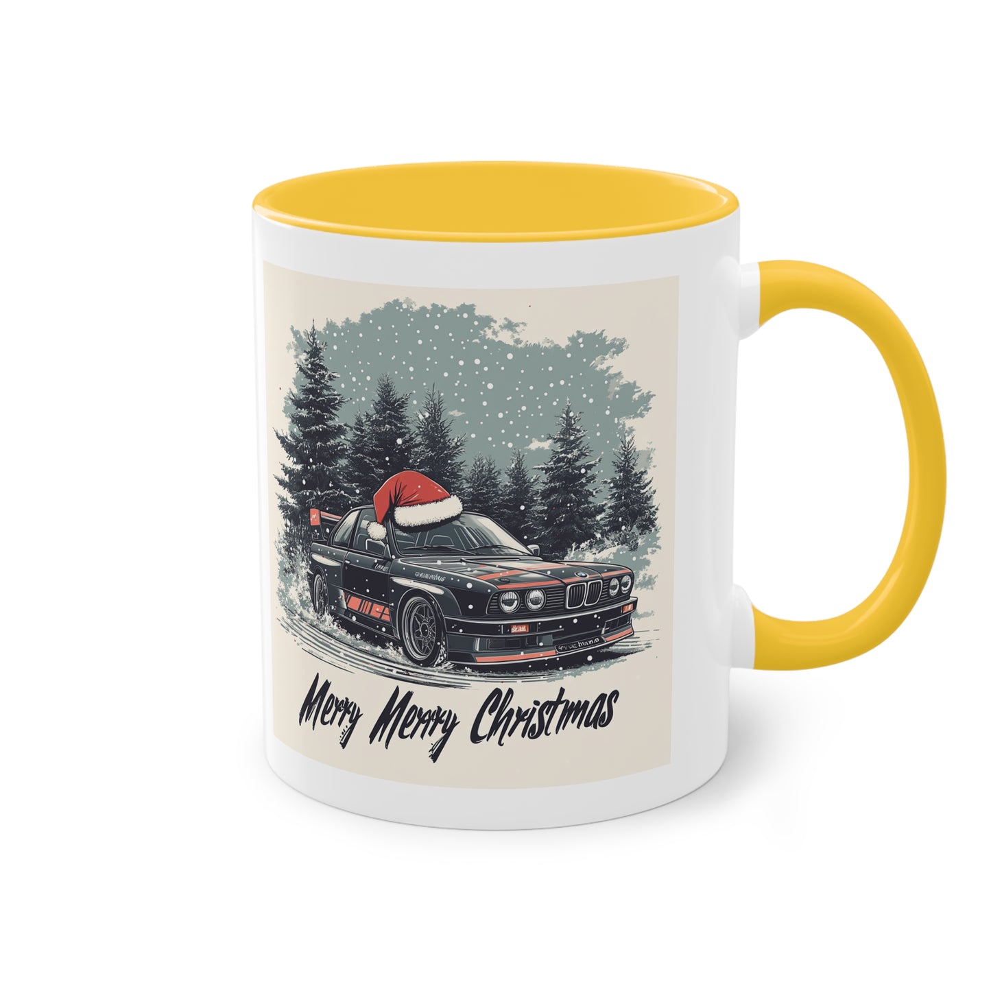 Merry Christmas BMW E30  Coffee Mug