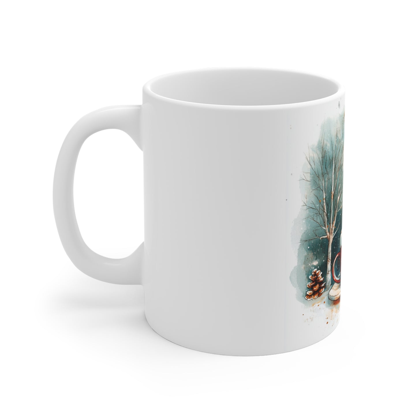 Cup of snow 11oz White Mug