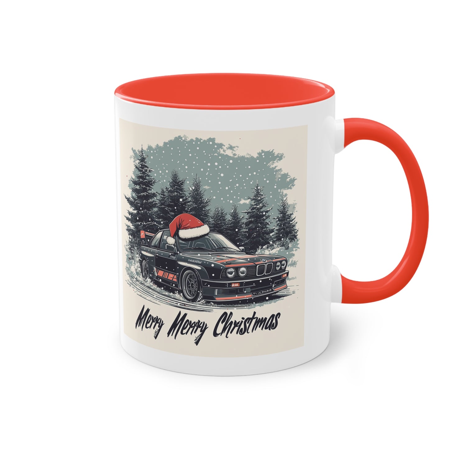 Merry Christmas BMW E30  Coffee Mug